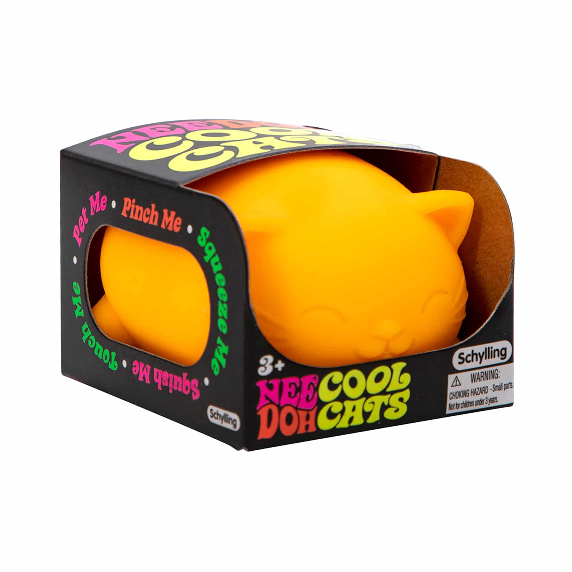 Cat-Shaped Sensory Squish Toy