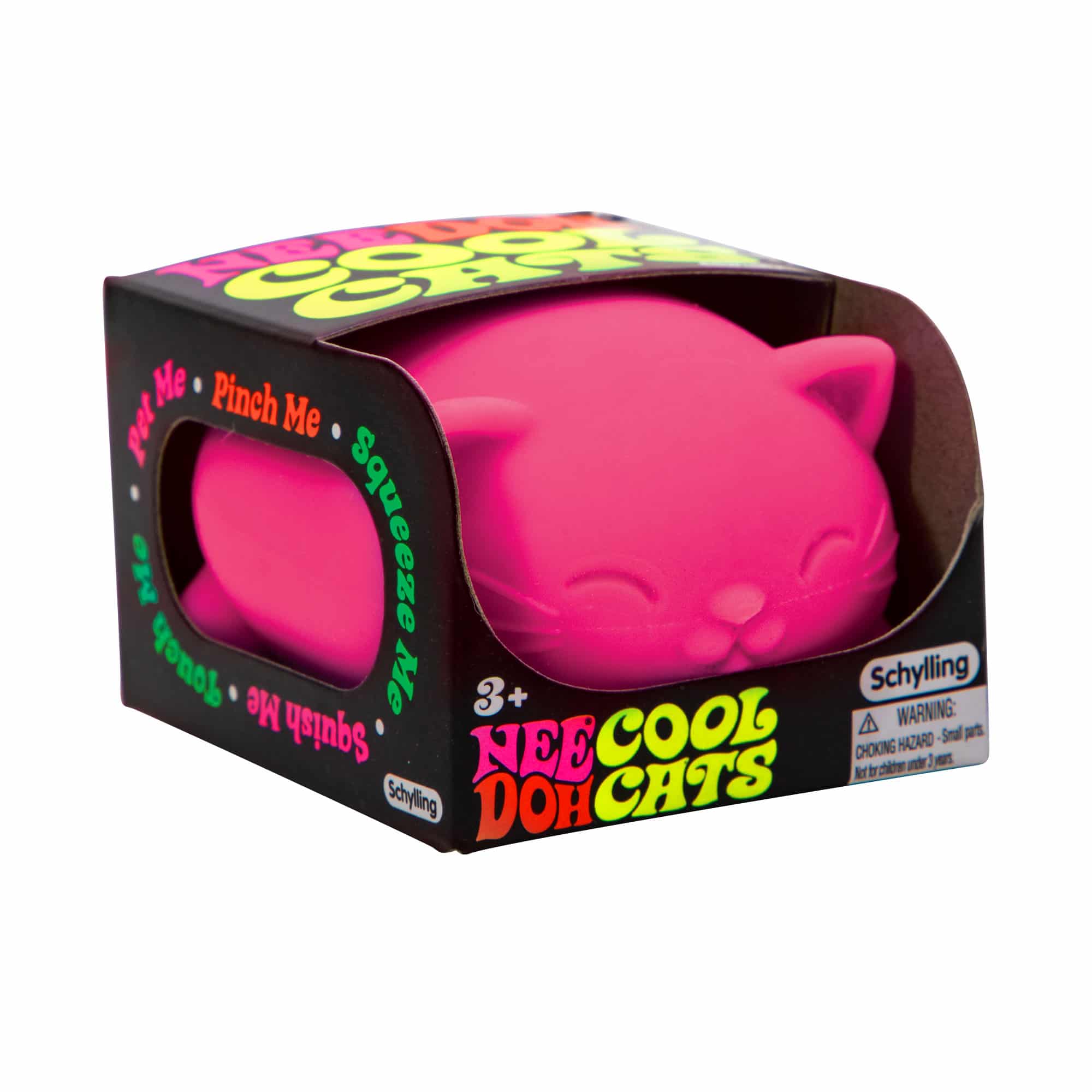 Cat-Shaped Sensory Squish Toy