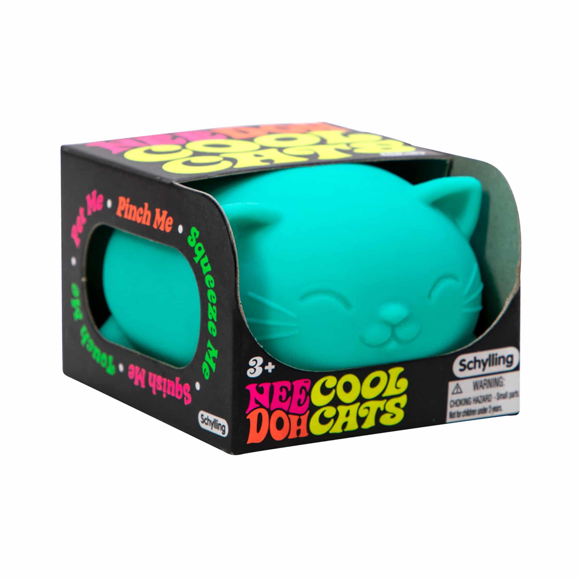 Cat-Shaped Sensory Squish Toy