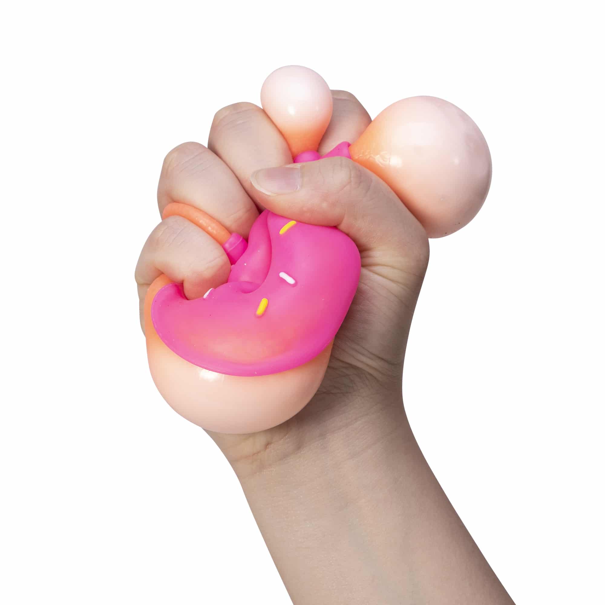 Squishy Donut Sensory Toys With Swap Frosting