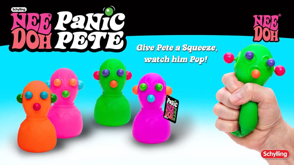 Squishy Stress Toy With Pop-Out Eyes